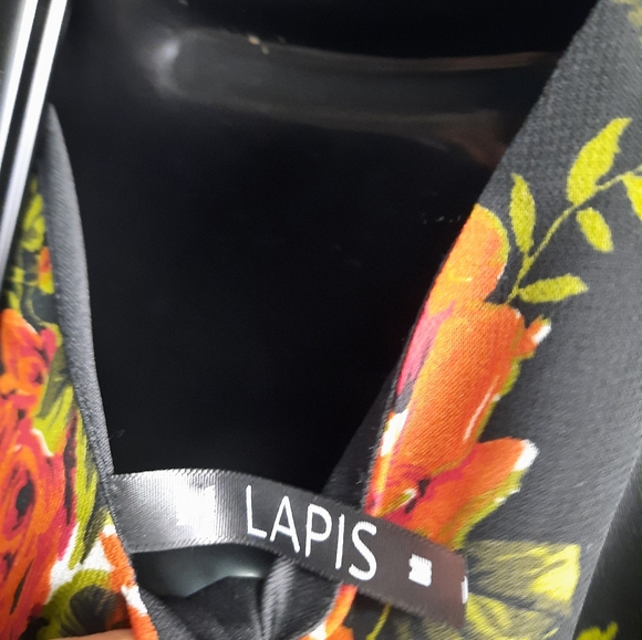 Black Floral Dress - Picture 2 of 3